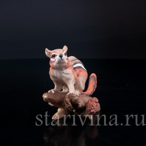 Фарфорвая статуэтка Бурундук, Alka Kaiser, Германия, вт. пол. 20 в.