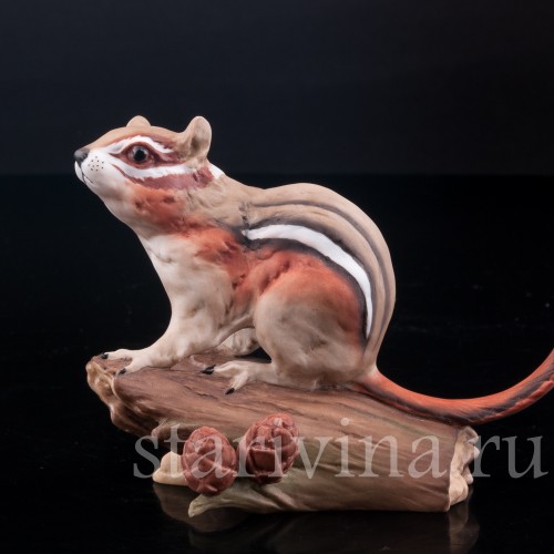 Фарфорвая статуэтка Бурундук, Alka Kaiser, Германия, вт. пол. 20 в.