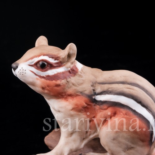 Фарфорвая статуэтка Бурундук, Alka Kaiser, Германия, вт. пол. 20 в.