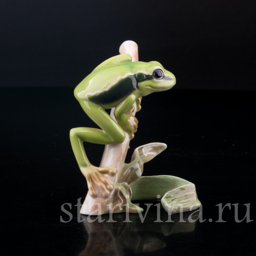Статуэтка из фарфора Лягушка, Goebel, Германия.