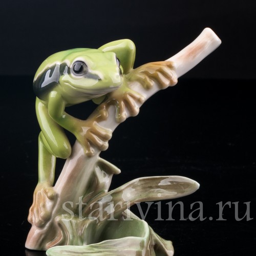 Статуэтка из фарфора Лягушка, Goebel, Германия.