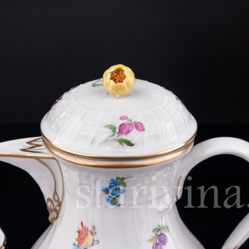 Кофейный сервиз, 6 персон, Meissen, Германия, вт. пол. 20 в