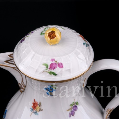 Кофейный сервиз, 6 персон, Meissen, Германия, вт. пол. 20 в
