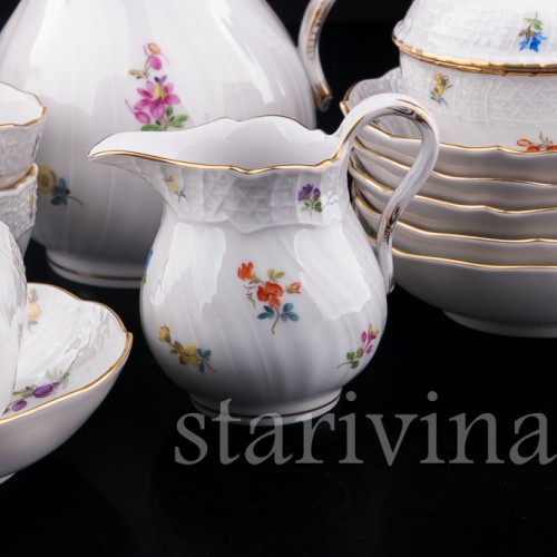 Кофейный сервиз, 6 персон, Meissen, Германия, вт. пол. 20 в