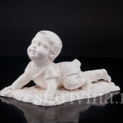 Фарфорвая статуэтка Малыш, Roesler, Германия, пер. пол. 20 в.