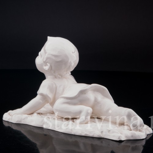 Фарфорвая статуэтка Малыш, Roesler, Германия, пер. пол. 20 в.