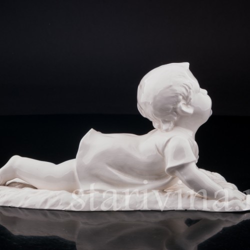 Фарфорвая статуэтка Малыш, Roesler, Германия, пер. пол. 20 в.