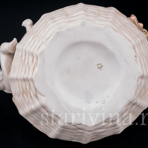 Малыш с корзинкой, E. A. Muller, Германия, 1890-1927 гг