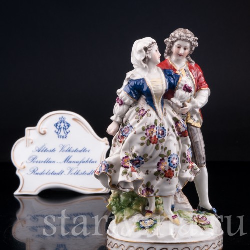 Романтическая пара, Volkstedt, Германия, кон. 19 - нач. 20 вв