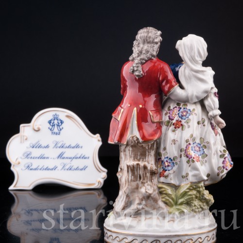 Романтическая пара, Volkstedt, Германия, кон. 19 - нач. 20 вв