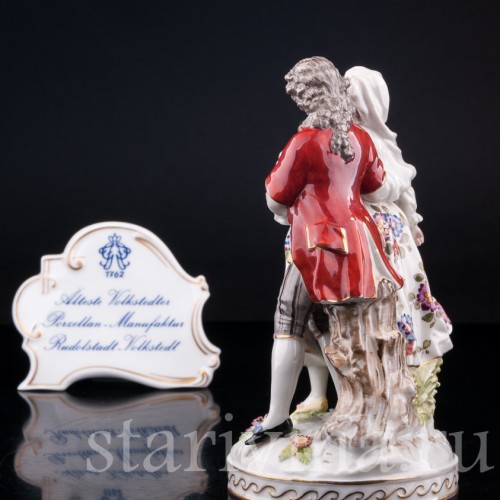 Романтическая пара, Volkstedt, Германия, кон. 19 - нач. 20 вв