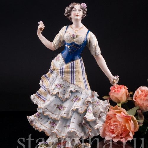 Девушка с кастаньетами, Fasold & Stauch, Германия, нач. 20 в