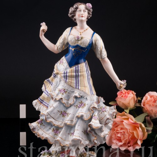 Девушка с кастаньетами, Fasold & Stauch, Германия, нач. 20 в