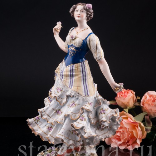 Девушка с кастаньетами, Fasold & Stauch, Германия, нач. 20 в