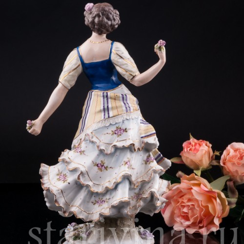 Девушка с кастаньетами, Fasold & Stauch, Германия, нач. 20 в