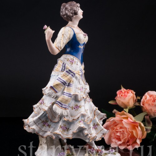 Девушка с кастаньетами, Fasold & Stauch, Германия, нач. 20 в