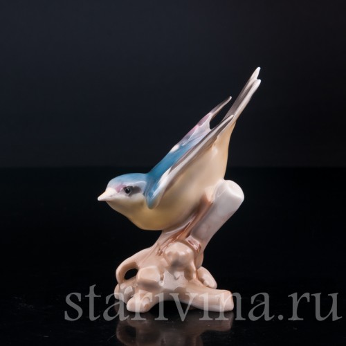 Камышовка, миниатюра, Hutschenreuther, Германия