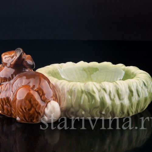 Тарелочка Зайчик, Goebel, Германия, до 1990 г