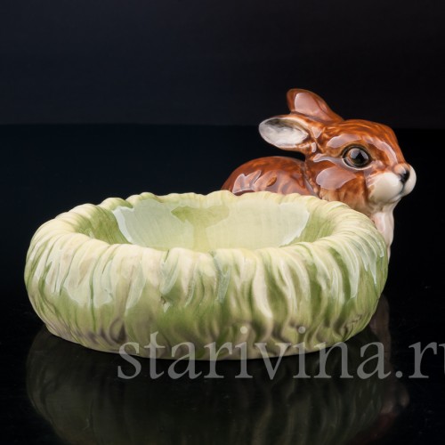 Тарелочка Зайчик, Goebel, Германия, до 1990 г