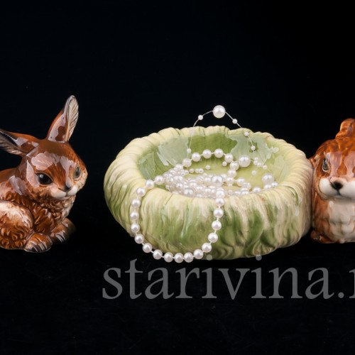 Тарелочка Зайчик, Goebel, Германия, до 1990 г