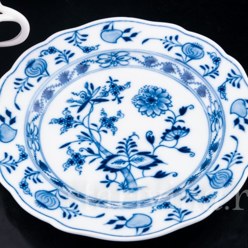 Чайное трио, Луковичный узор, Meissen, Германия, кон. 19 - нач. 20 вв