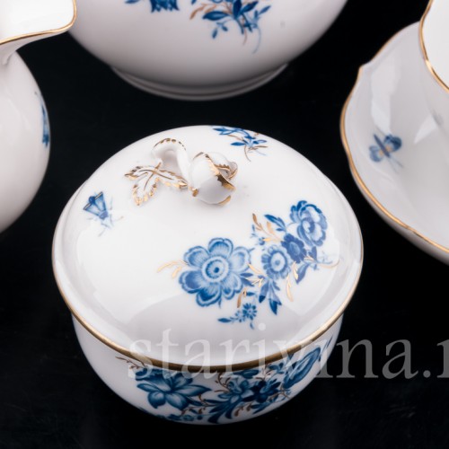 Кофейный сервиз, 6 персон, Meissen, Германия, вт. пол. 20 в