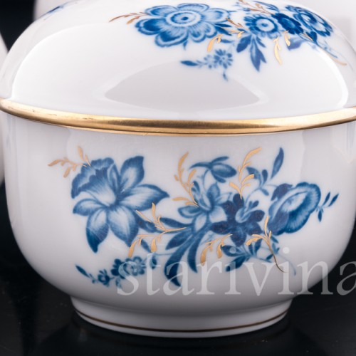 Кофейный сервиз, 6 персон, Meissen, Германия, вт. пол. 20 в