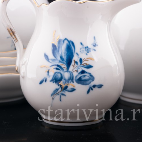 Кофейный сервиз, 6 персон, Meissen, Германия, вт. пол. 20 в