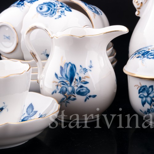 Кофейный сервиз, 6 персон, Meissen, Германия, вт. пол. 20 в