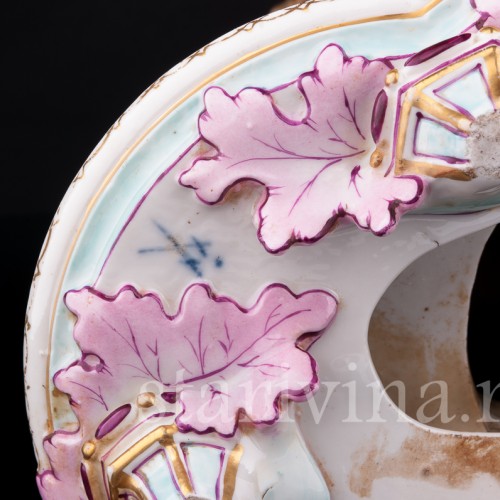 Фарфоровые часы Амур и Психея, Samson, Франция, 19 в.