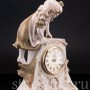 Фарфоровые часы Девочка, Royal Dux, Чехия, нач. 20 в