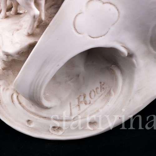 Пасторальная пара, рокальная ваза, Karl Ens, Германия, 1900 гг