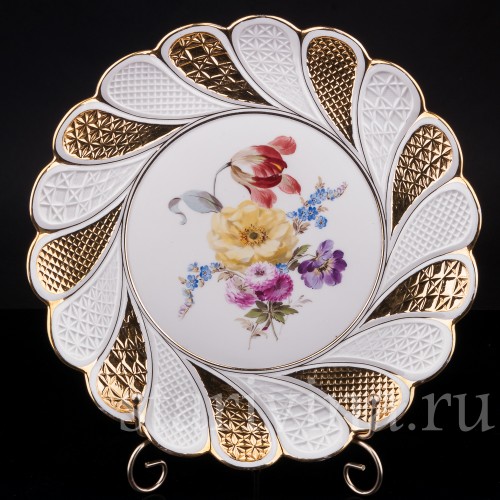 Фарфоровая Тарелка, Meissen, Германия, кон. 19 - нач. 20 вв.