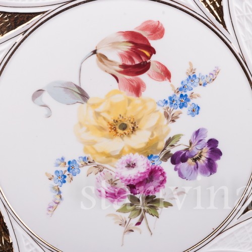 Фарфоровая Тарелка, Meissen, Германия, кон. 19 - нач. 20 вв.