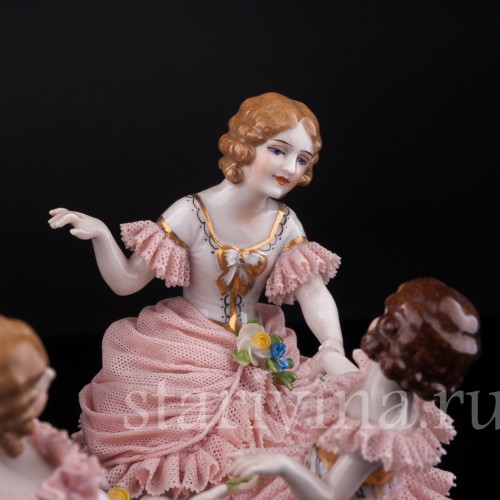 Хоровод, кружевная, Muller & Co, Германия, нач. 20 в