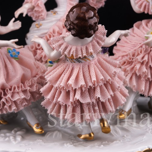 Хоровод, кружевная, Muller & Co, Германия, нач. 20 в