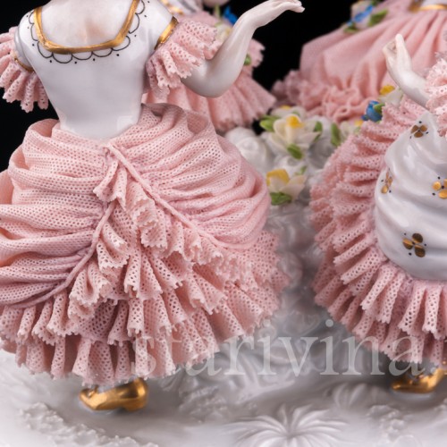 Хоровод, кружевная, Muller & Co, Германия, нач. 20 в