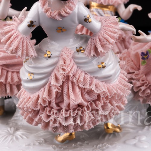 Хоровод, кружевная, Muller & Co, Германия, нач. 20 в