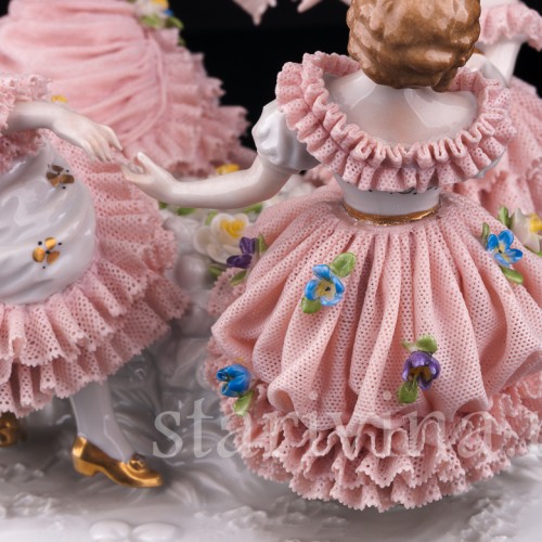 Хоровод, кружевная, Muller & Co, Германия, нач. 20 в