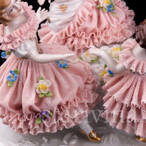 Хоровод, кружевная, Muller & Co, Германия, нач. 20 в