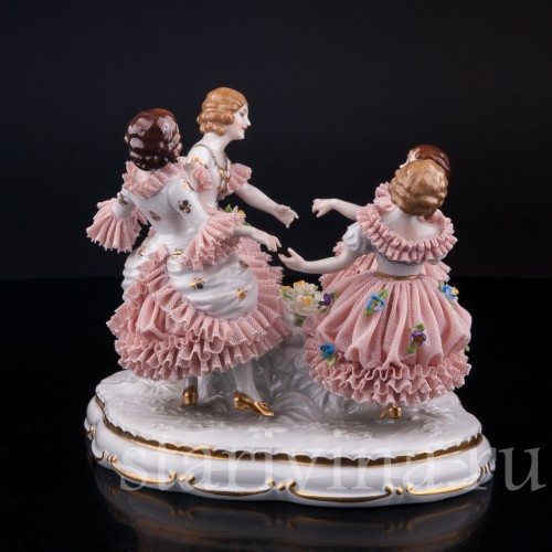 Хоровод, кружевная, Muller & Co, Германия, нач. 20 в