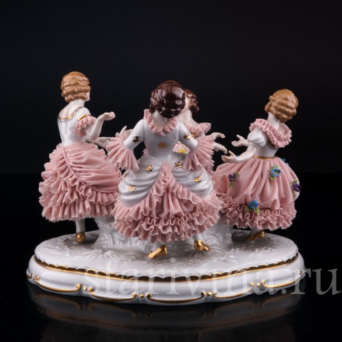 Хоровод, кружевная, Muller & Co, Германия, нач. 20 в