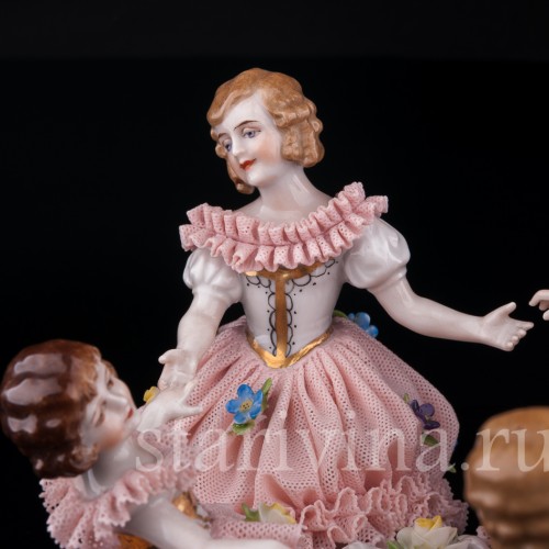 Хоровод, кружевная, Muller & Co, Германия, нач. 20 в