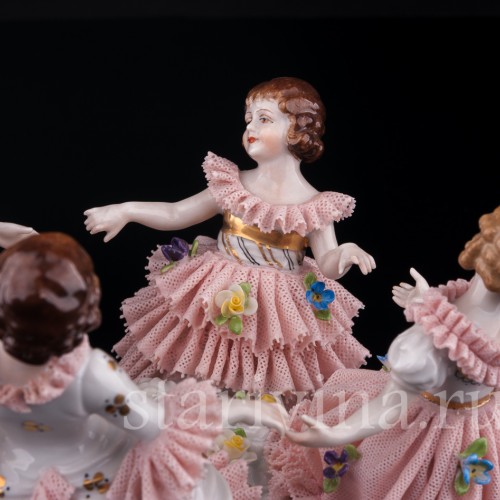 Хоровод, кружевная, Muller & Co, Германия, нач. 20 в