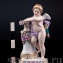 Фарфорвая статуэтка Ангелочек с девизом, Meissen, Германия, сер. 19 - нач. 20 вв.