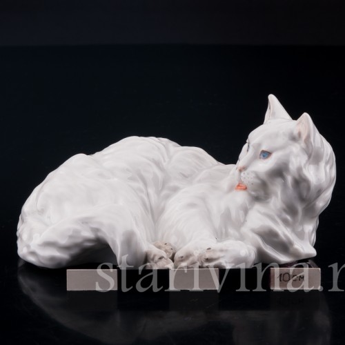 Ангорская кошка, Augarten, Австрия, сер. 20 в