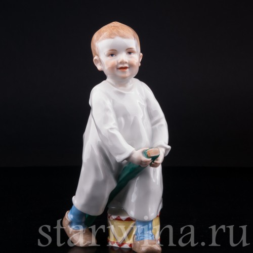Мальчик с барабаном, Meissen, Германия, до 1950 гг