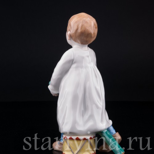 Мальчик с барабаном, Meissen, Германия, до 1950 гг