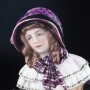 Статуэтка из фарфора Девушка с альбомом, Karl Ens, Германия, 1900 гг.