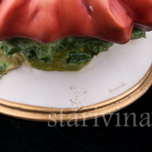 Девочка с собакой, Capodimonte, Италия, сер. 20 в